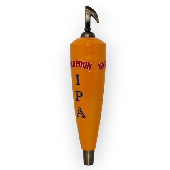 Harpoon Brewery IPA Craft Draft Beer Tap Handle 10" Marker Hook Windsor Boston - Picture 5 of 7